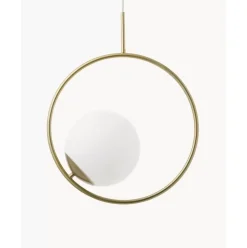 Pendelleuchte Chloe Aus Opalglas