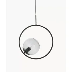 Pendelleuchte Chloe Aus Rauchglas