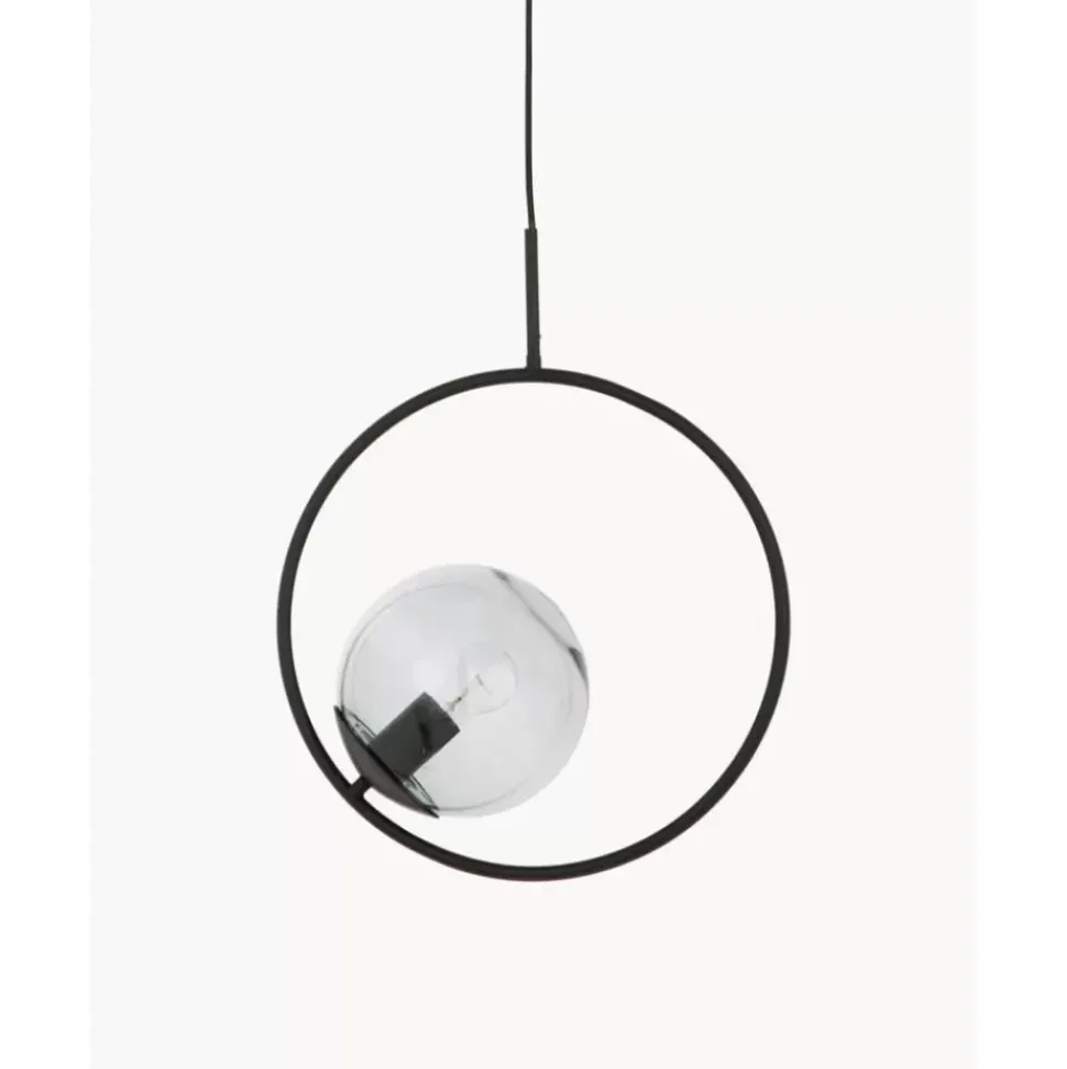 Pendelleuchte Chloe Aus Rauchglas
