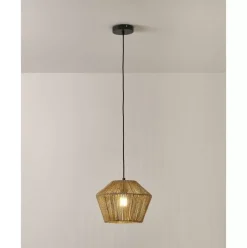 Pendelleuchte Mira Aus Geflochtenem Hanfseil