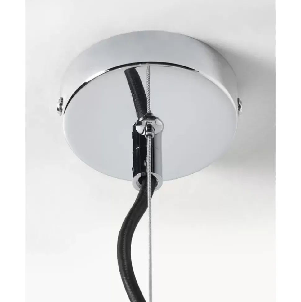 Pendelleuchte Mond Mit Glaskugel
