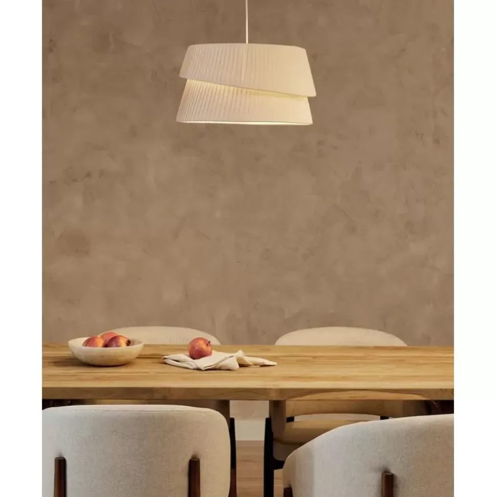 Pendelleuchte Nyla Mit Asymmetrischem Lampenschirm
