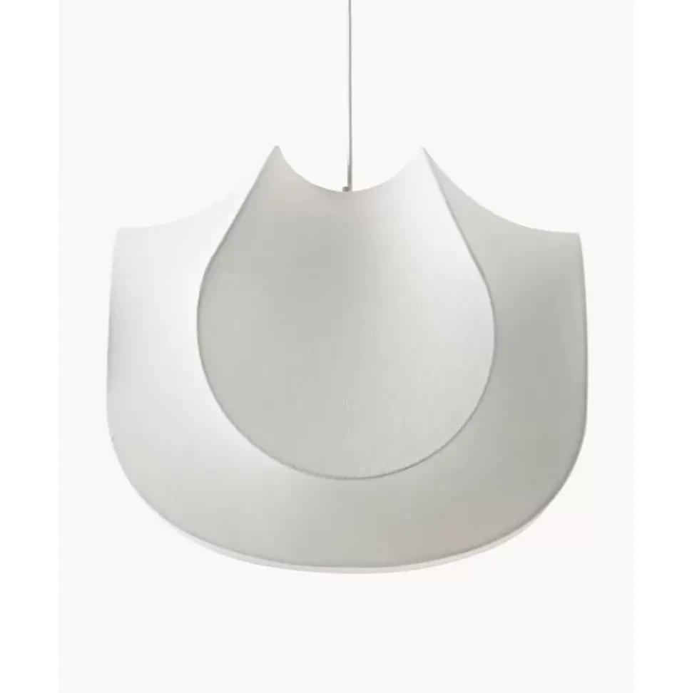Pendelleuchte Pearl In Seiden-Optik