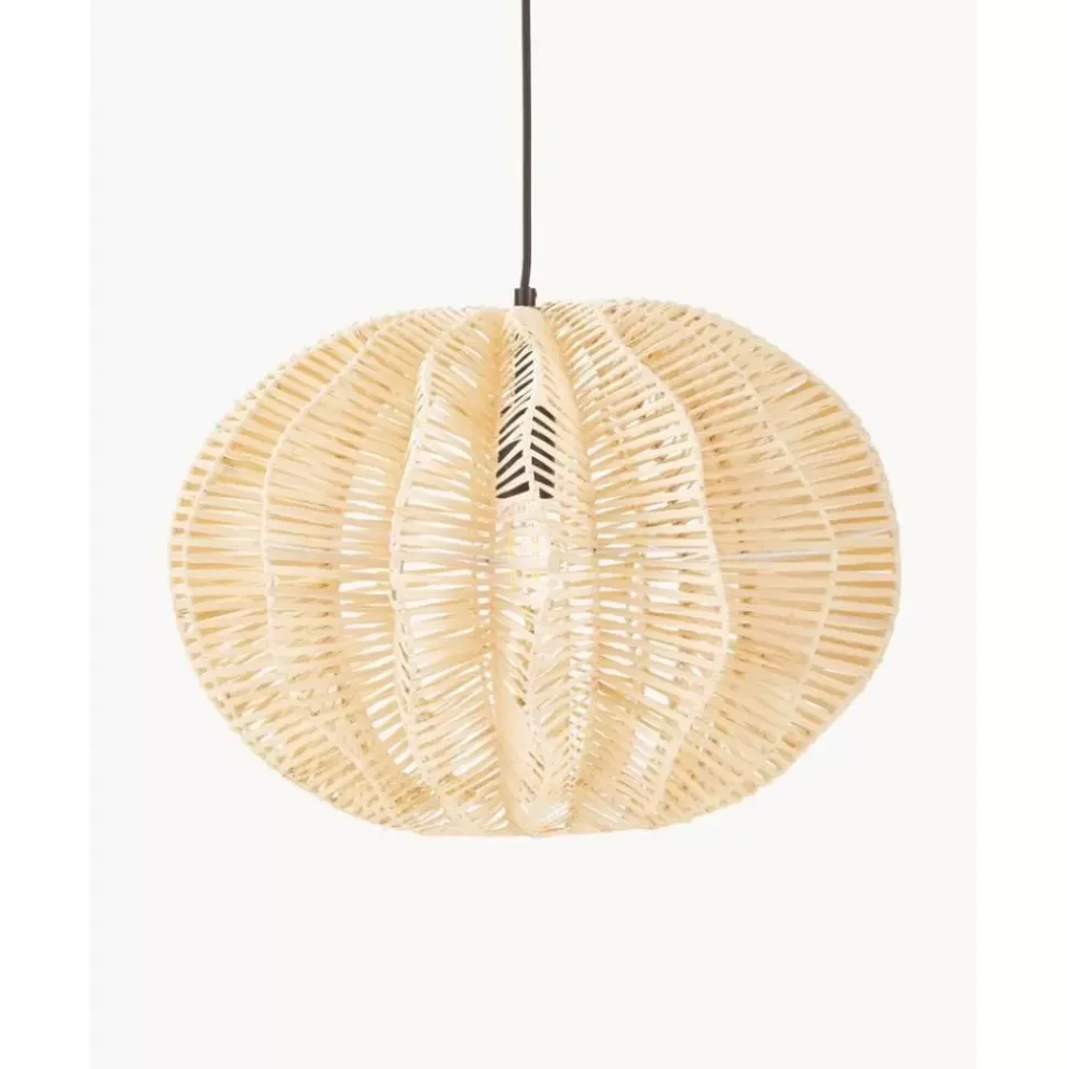 Pendelleuchte Ufe Aus Rattan