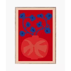 Poster The Red Vase