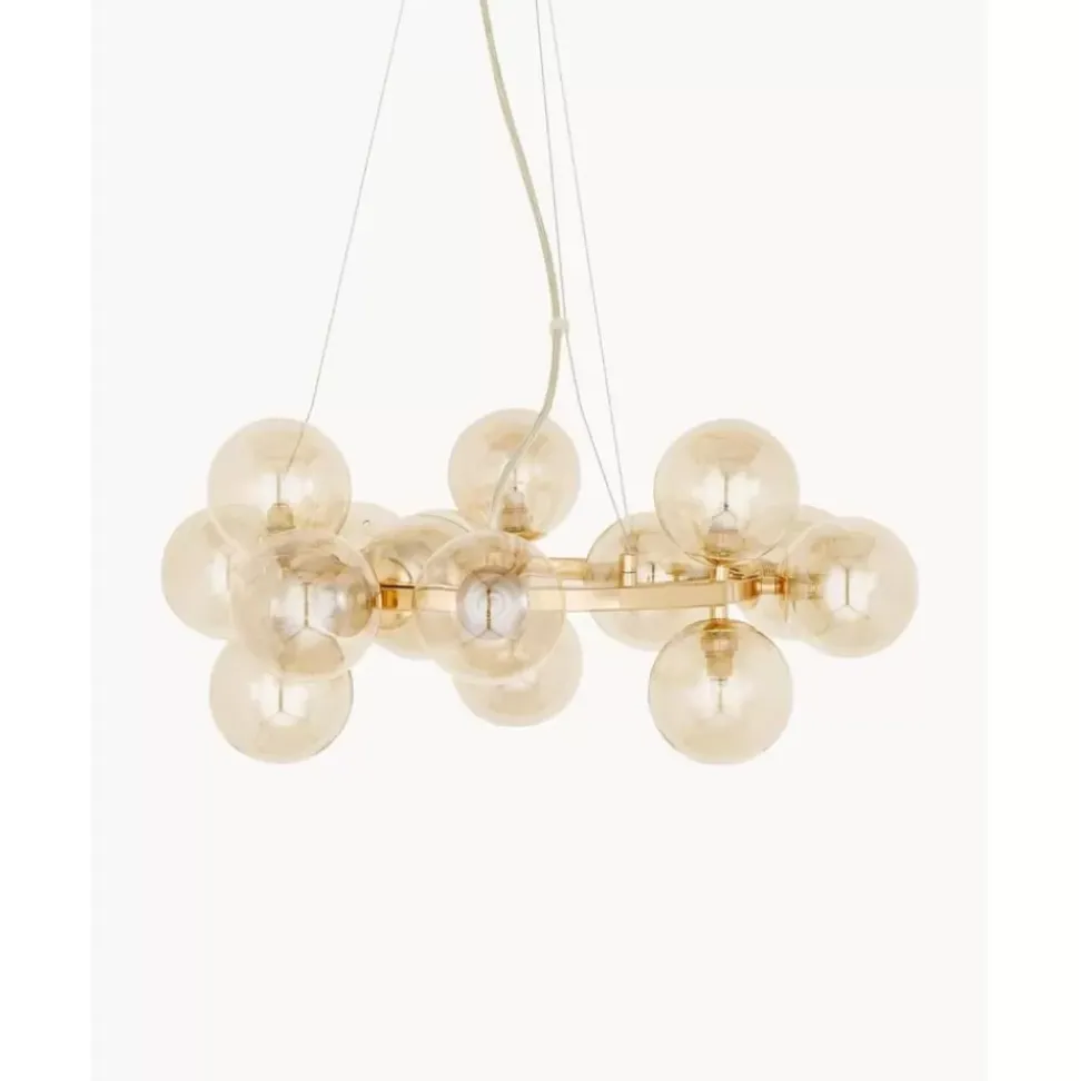 Runde Glaskugel Pendelleuchte Splendor