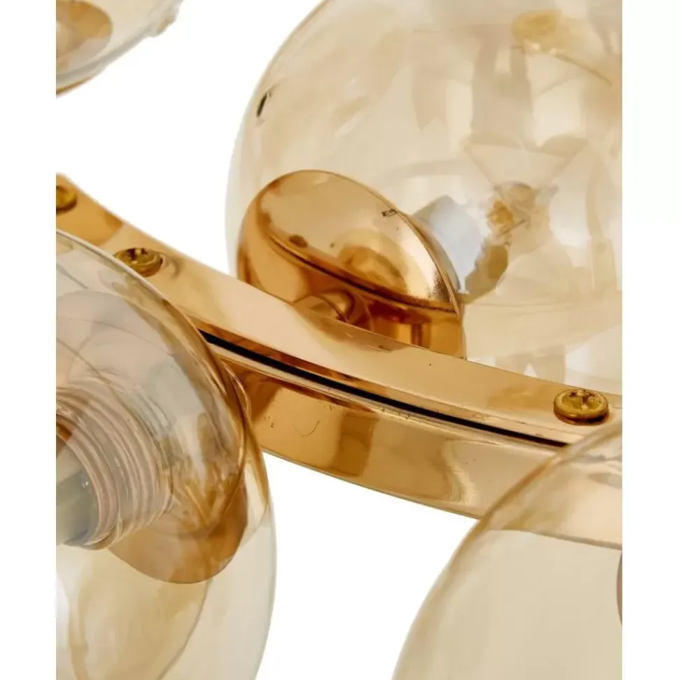 Runde Glaskugel Pendelleuchte Splendor