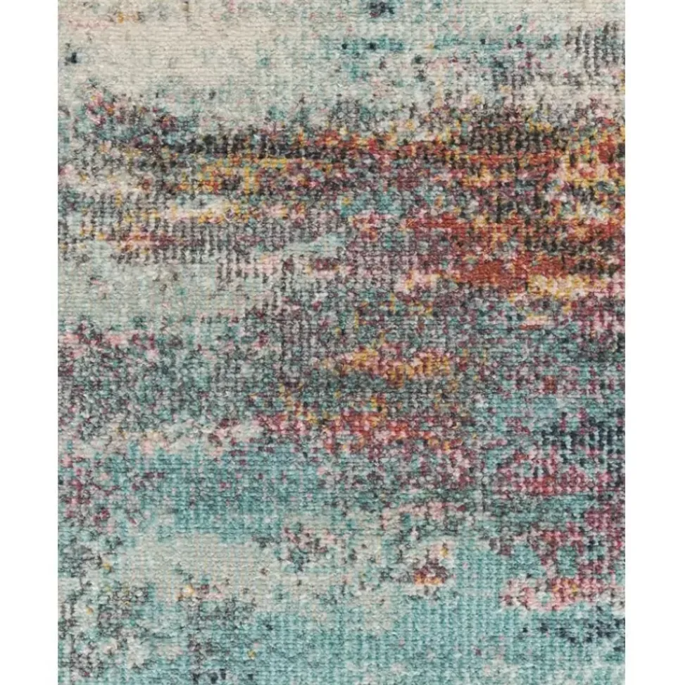 Runder In- & Outdoor Teppich Paris Mit Farbverlauf