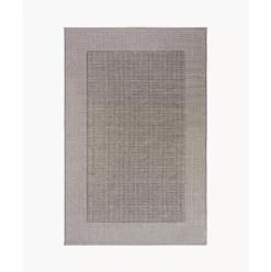 Runder In- & Outdoor-Teppich River