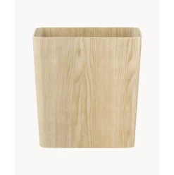 Runder Papierkorb Wilo Aus Holz