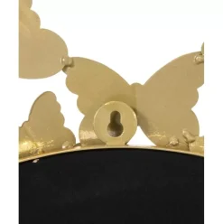 Runder Wandspiegel Butterfly Mit Antik-Finish