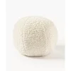 Rundes Teddy-Dekokissen Dotty