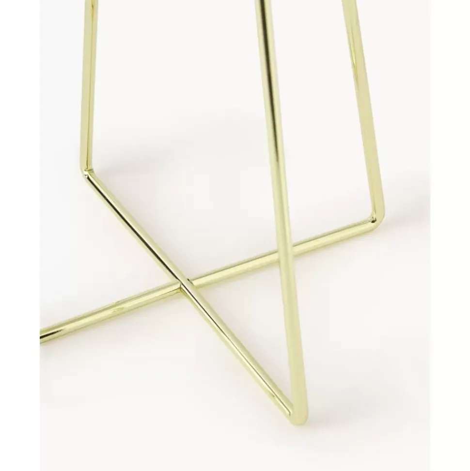 Samt-Tischlampe Karolina