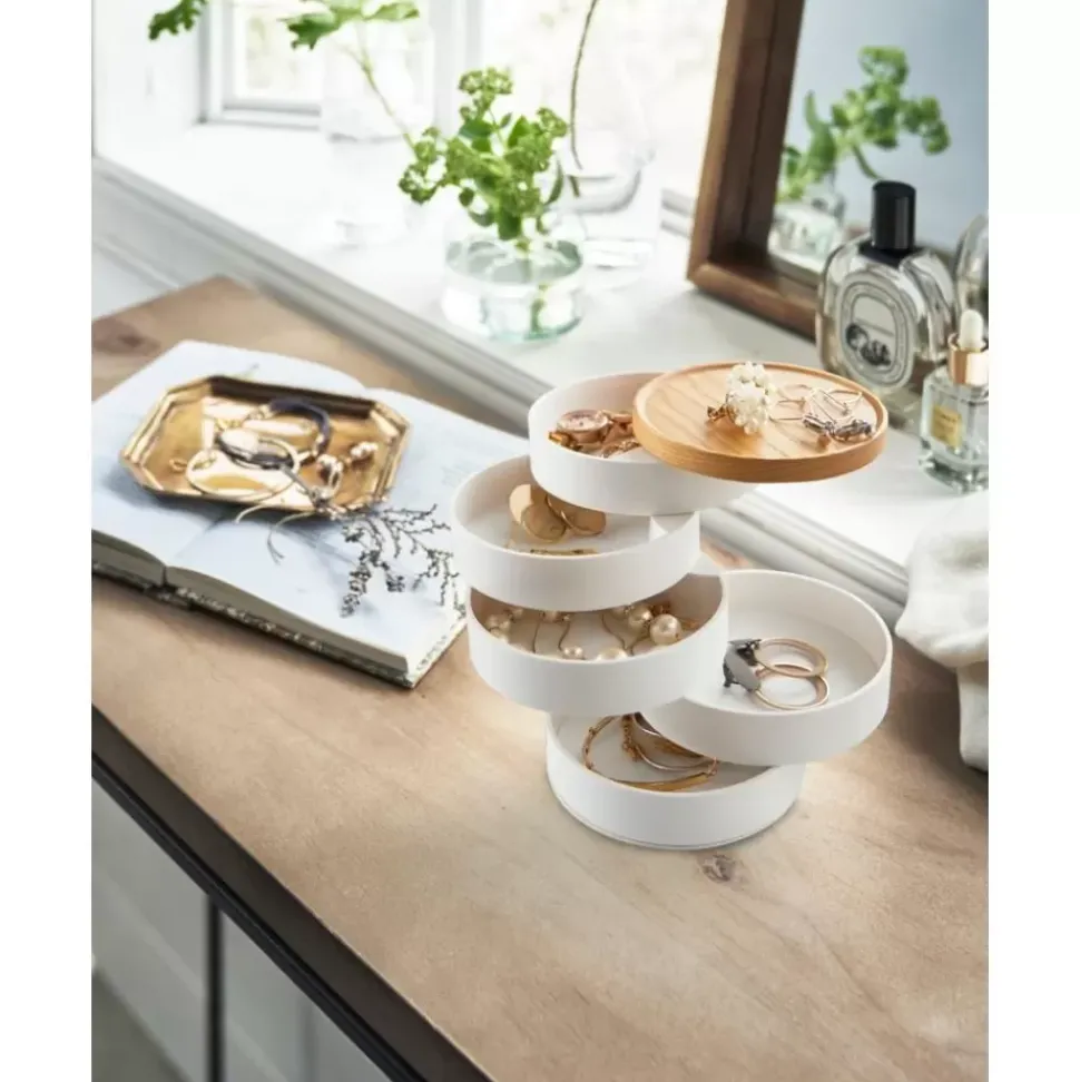 Schmuckkastchen Tosca Mit Holz-Deckel, 5-Stufig