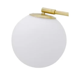 Stehlampe Moon Aus Opalglas