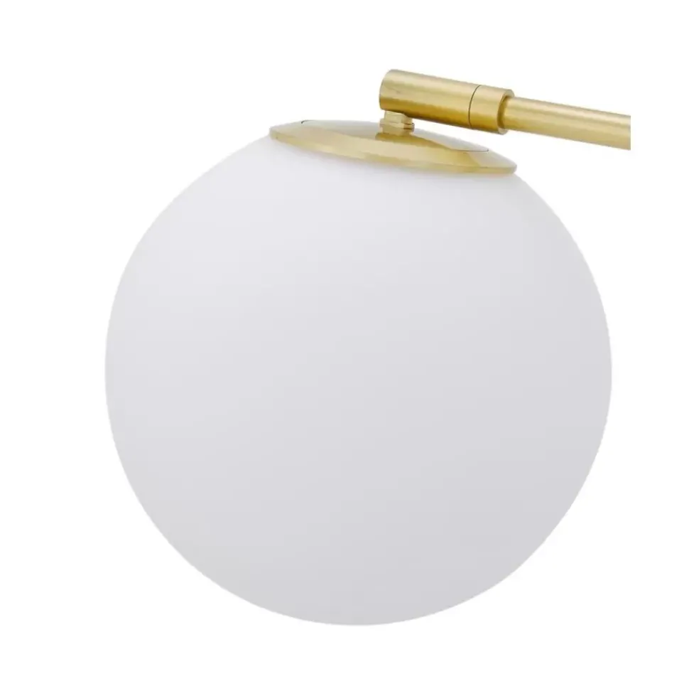 Stehlampe Moon Aus Opalglas