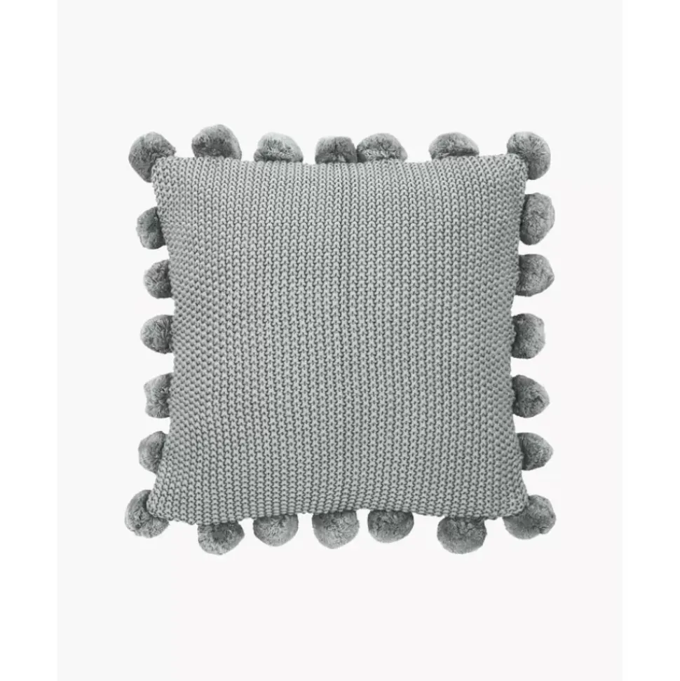 Strick-Kissenhulle Molly Mit Pompoms