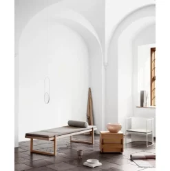 Tagesbett-Dekokissen Minimal Aus Leder