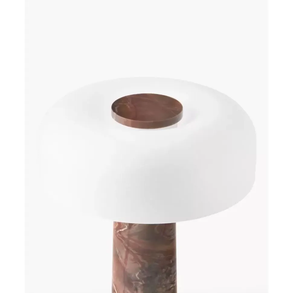 Tischlampe Carla Mit Marmorfus