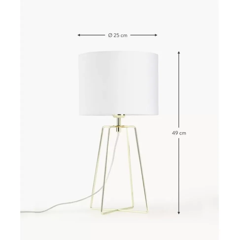Tischlampe Karolina-Gold