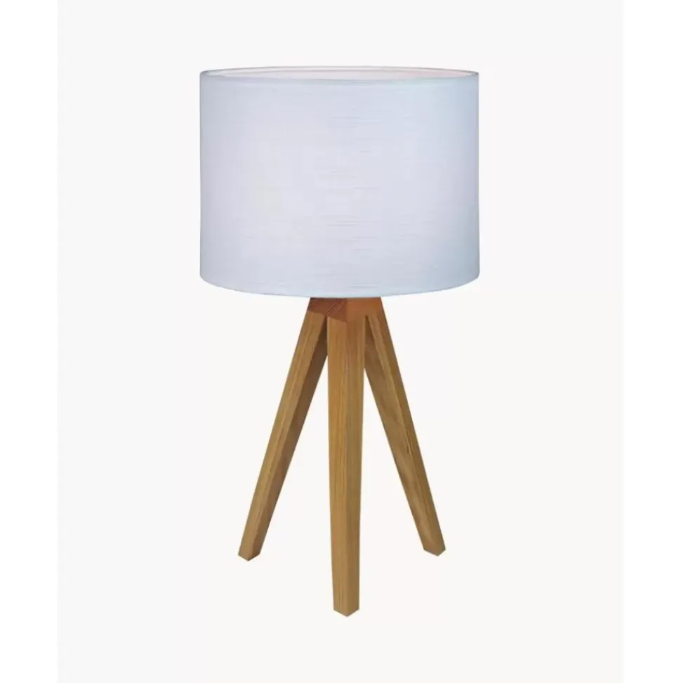 Tischlampe Kullen Aus Eichenholz