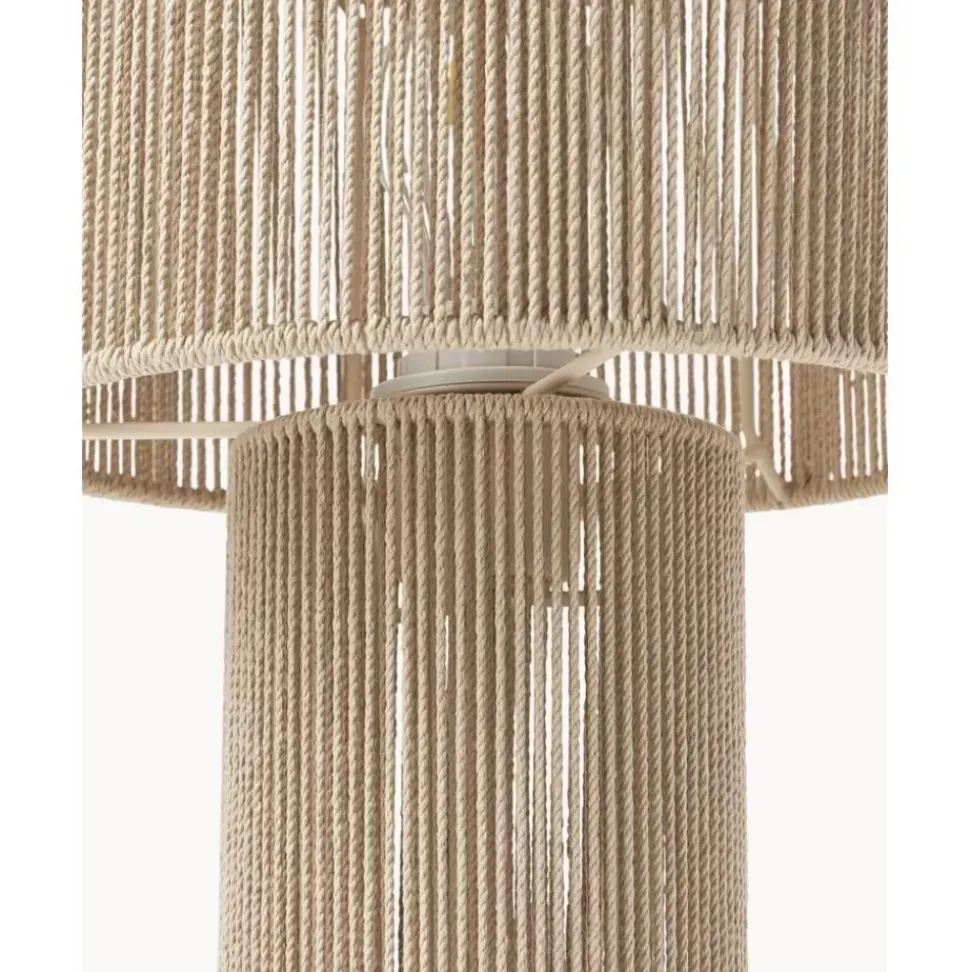Tischlampe Lace Aus Leinenfaden