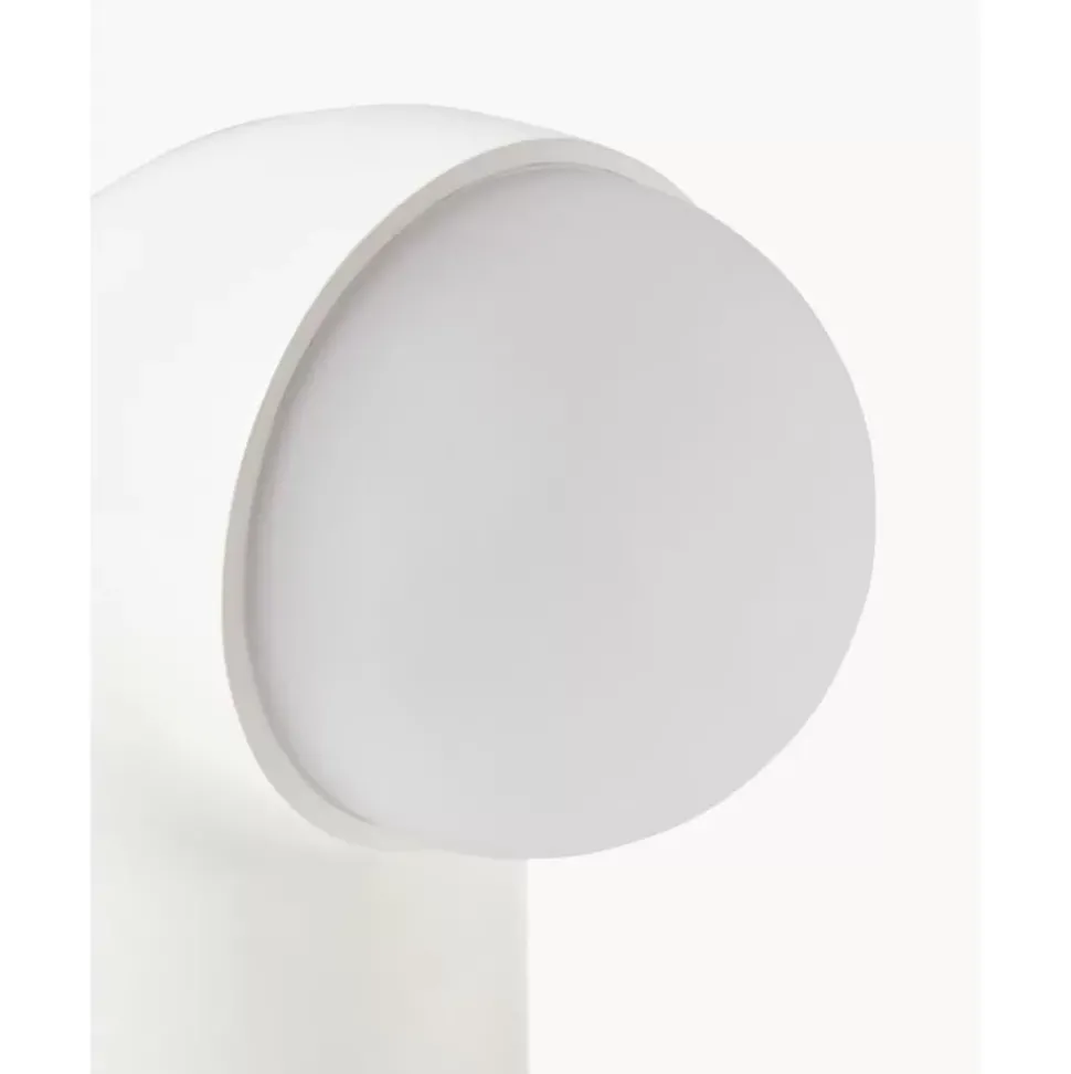 Tischlampe Memphis In Cremeweis