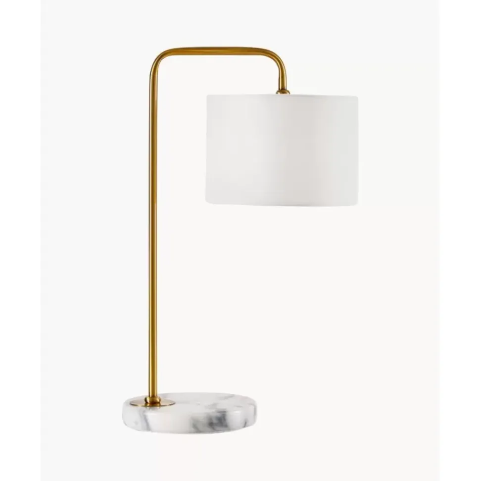 Tischlampe Montreal Mit Marmorfus