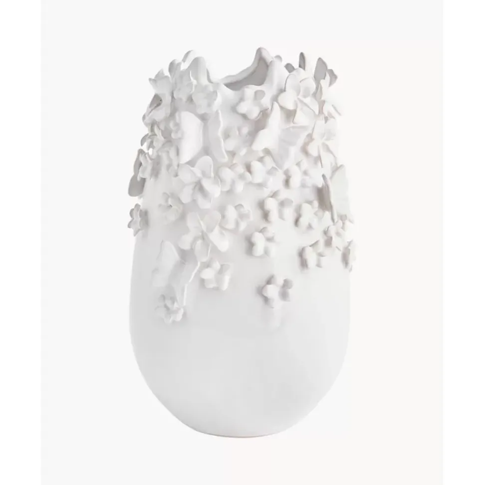 Vase Daphne Mit 3D-Verzierung
