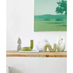 Verdrehte Steingut-Vase Objects