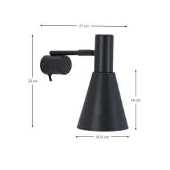 Verstellbare Wandleuchte Sia Mit Stecker