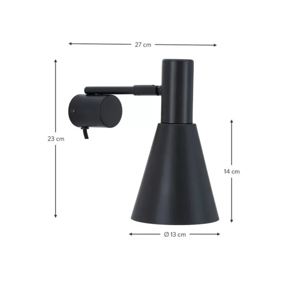 Verstellbare Wandleuchte Sia Mit Stecker