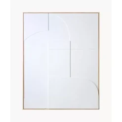 Wandobjekt Rahmenrelief-Kunsttafel Amido