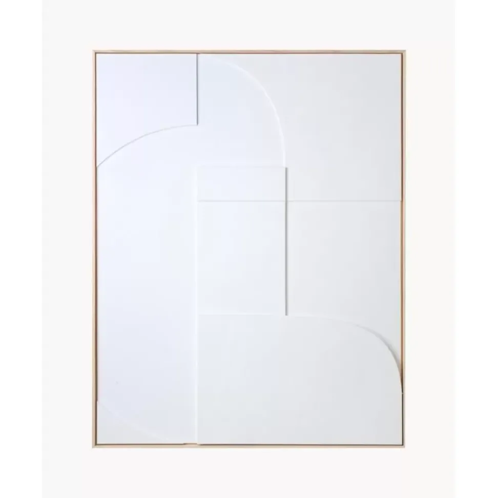 Wandobjekt Rahmenrelief-Kunsttafel Amido